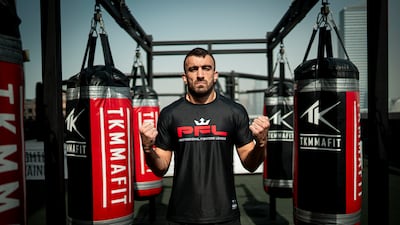 Mohammad Yahya has signed a three-fight deal with the Professional Fighters League. Photo: PFL