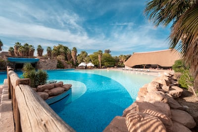 Pools aside, the property also has two freshwater lakes. Photo: Radisson Hotels