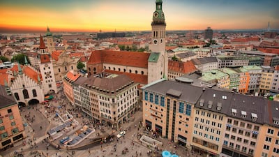 The Munich skyline. Unsplash