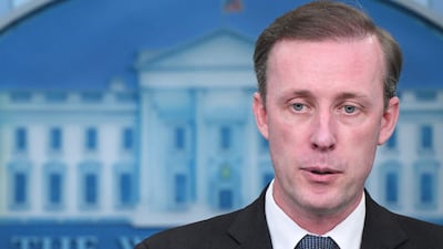 US National Security Adviser Jake Sullivan travelled to Saudi Arabia to discuss efforts to end Israel's war in Gaza. AFP