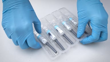 The latest strain of the flu has been more aggressive, but the vaccine remains effective. Jane Barlow/PA Wire