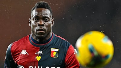 Mario Balotelli has been without a club since being released by Italian side Genoa. Getty Images