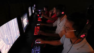 Gaming is evolving to be a lucrative industry post pandemic. Pawan Singh / The National