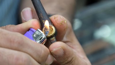 New research suggests a possible link between smoking Dokha and cardiovascular disease. Delores Johnson / The National