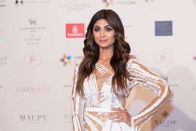 Shilpa Shetty has a net worth estimated at $17 million. Reem Mohammed / The National