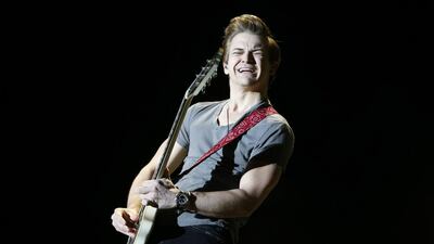 Country singer Hunter Hayes performs. Mike Blake / Reuters