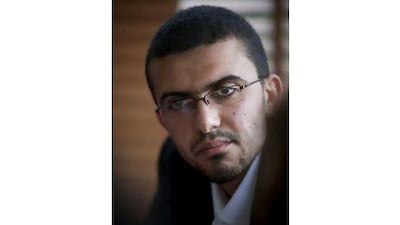 Hichem Laaridh, 23, computer science student, part of the youth movement of the Islamist political party An Nahda