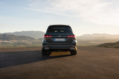Despite it's imposing frame, the GLS looks quite balanced. Photo: Mercedes-Benz