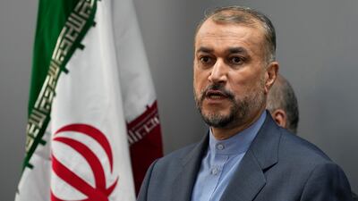 Iranian Foreign Minister Hossein Amirabdollahian. AP