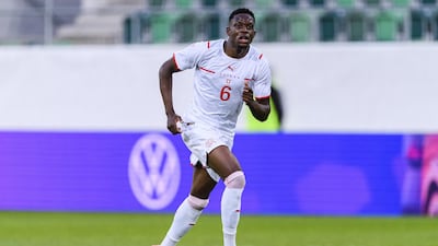 Denis Zakaria of Switzerland. Getty