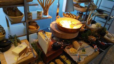 The new Wanderlust brunch buffet at Dubai’s JW Marriott Marquis. Sanna Kontinen