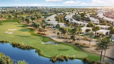 Yas Acres is a golf and waterfront development which will add 1315 villas to Yas Island. Courtesy Aldar