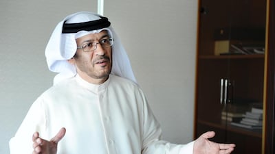 Quran Kareem’s station manager Abdul Rahman Al Tenajii. Courtesy Abu Dhabi Media