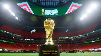 The 2026 Fifa World Cup features 48 teams competing across three countries - the US, Canada and Mexico. Getty Images