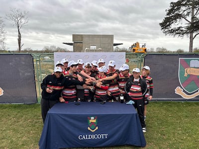 The winning Emirates Falcons under-13 team. Photo: Anthea Barrington