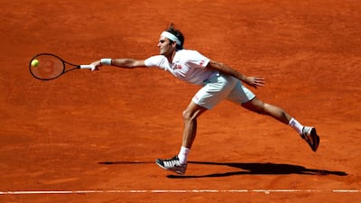 Roger Federer was victorious against Gael Monfils at the Madrid Open on Thursday, Reuters