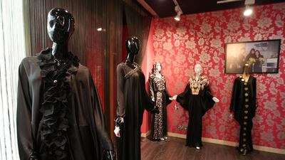 The abaya has become a fashion commodity; one that changes every few months to generate more sales. Pawan Singh / The National
