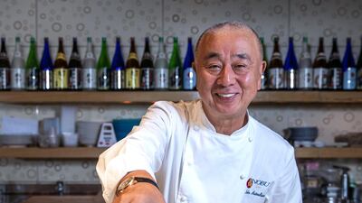 Chef Nobu Matsuhisa. Victor Besa / The National