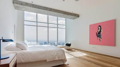 2 - Price: Dh20.5 million. Located in Emirates Crown in Dubai Marina, this New York-style penthouse has four bedrooms and spans 7,600 sq ft. It comes with views of Palm Jumeirah and has been designed in a minimalist style.