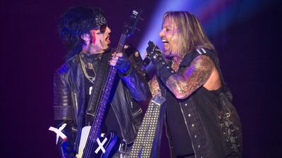 Motley Crue. Brian Rasic / WireImage / Getty Images