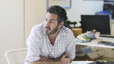 Matt Wade, roastermaster at Coffee Planet. He has been roasting for 15 years, after training in coffee shops in New Zealand and London. Satish Kumar / The National