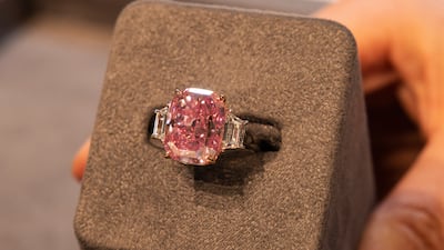 It’s among the most chemically pure of all diamonds, which contributes to its transparency. AP