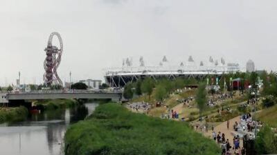 London's Queen Elizabeth Olympic Park is being transformed into a major recreational space. A large portion of the park was opened to the public this week. Matthew Lloyd / Getty Images