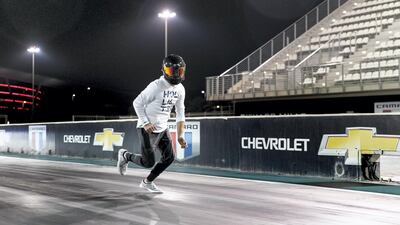 EVRT Drag Race in Yas Marina Circuit. Reem Mohammed / The National