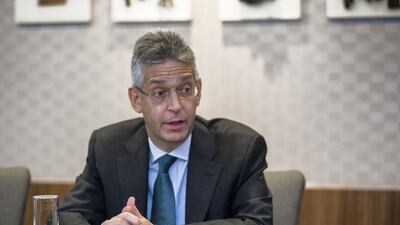 Martin Fraenkel, President S&P Global Platts said the price assessment provider is looking to develop its current benchmarks for LNG in the Middle East and Asia. Victor Besa / The National