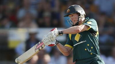 George Bailey averaged 79.67 in six ODI matches for Australia against India in October. Tim Wimborne / Reuters