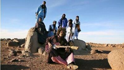 Tinariwen are the leading musical ambassadors of the Touareg culture of the southern Sahara. Courtesy of Tinariwen