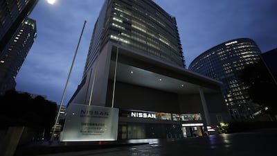 Nissan headquarters in Yokohama, Japan. Bloomberg