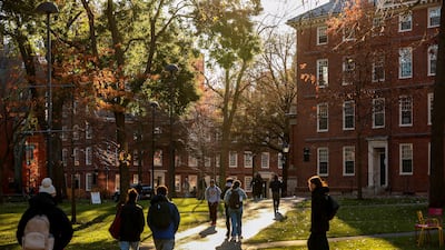 Harvard University is one of 30 US universities ordered to look into relations with foreign entities. Reuters