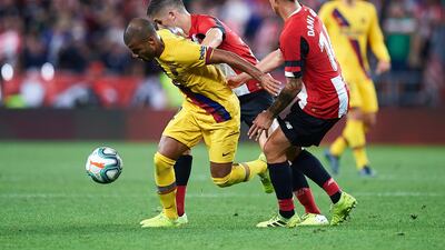 But a spirited Bilbao side proved doughty opponents for a Barca side far from their best on the night. Getty Images