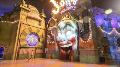 The Joker Fun House has a sinister edge. Antonie Robertson / The National