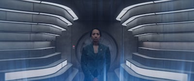 Alexandria Riley plays plays Camille Sims in Silo season three. Photo: Apple TV