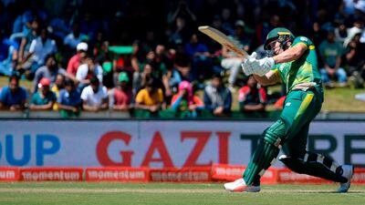 AB de Villiers will compete in the Pakistan Super League for the first time with Lahore Qalandars. AFP