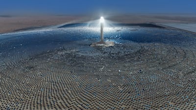 The fourth phase is set to provide clean energy for approximately 320,000 residences. Photo: Dewa