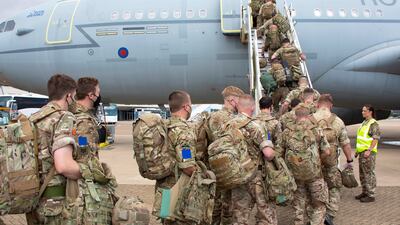 The Russian invasion of Ukraine is a reminder of the 'risks and responsibilities' that come with the UK’s membership in Nato. Photo: UK Ministry of Defence