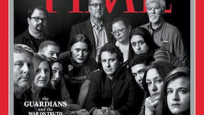 'Time' Person of the Year cover - The Capital Gazette