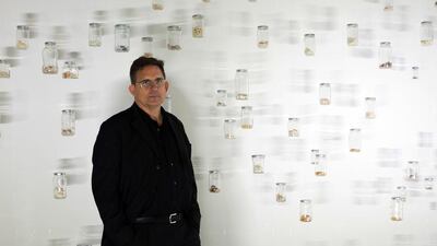 Artist Jeff Scofield. Photo by Beate Sweis