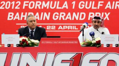 Sheikh Salman bin Isa Al Khalifa, the chief executive of the Bahrain International Circuit, is proud to see the race return to the island nation.