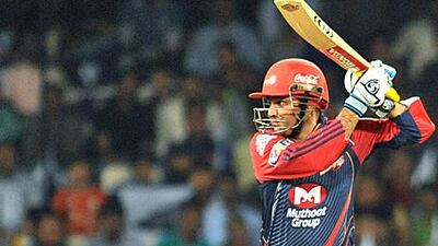 Virender Sehwag scored 119 off just 56 balls last night.