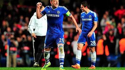 Chelsea captain John Terry has dismissed talk that this season’s title-race is already done and dusted. AFP PHOTO / GLYN KIRK