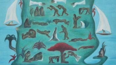 'The Island' by Sabry Mansour. Courtesy of the artist and Gallery Ebdaa