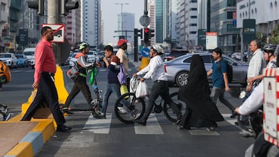 With about 200,000 people moving to the UAE every year, job seekers could outnumber available roles. Victor Besa / The National