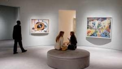 The Guggenheim: The Making of a Museum exhibition opened last night at the Emirates Palce in Abu Dhabi