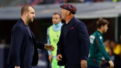 Bologna coach Sinisa Mihajlovic. EPA
