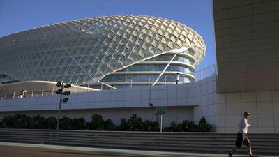 The Yas Viceroy hotel on Yas Island in Abu Dhabi. Silvia Razgova / The National