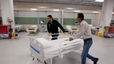 The facility is to treat patients infected with the COVID-19 disease, caused by the SARS-CoV-2 coronavirus, in north-west of the capital of Tehran. EPA